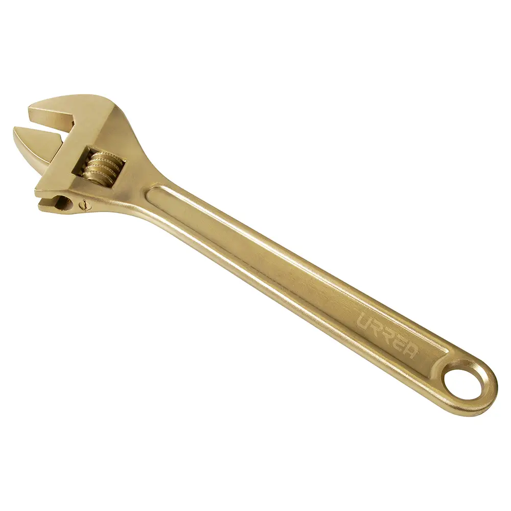 [UH712] LLAVE AJUSTABLE DE BRONCE-ALUMINIO ANTICHISP DE 12" (UH712) URREA