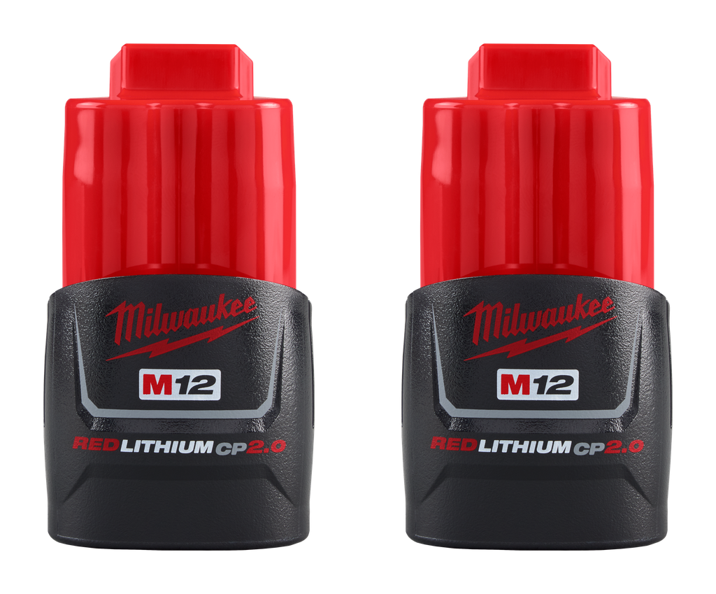 [48-11-2422] KIT DE DOS BATERIAS M12 REDLITHIUM CP2.0 (48-11-2422) MILWAUKEE