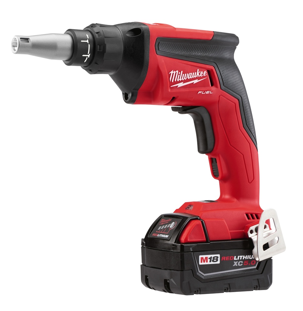 ATORNILLADORA 1/4" M18 SIN CARBONES FUEL INALÁMBRICA 18V CON BATERÍA 5 AMP (2866-22) MILWAUKEE