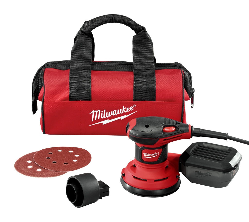 [6034-21] LIJADORA ORBITAL PARA MADERA 5" - 3 AMP (6034-21) MILWAUKEE