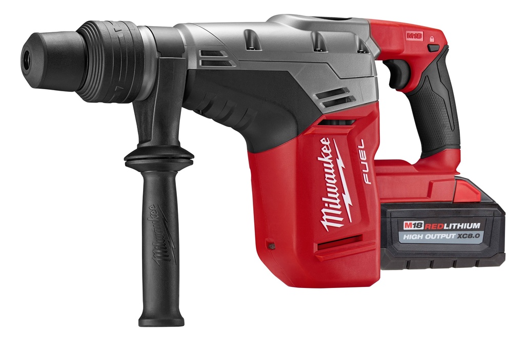 ROTOMARTILLO 1-9/16" SDS-MAX M18 SIN CARBONES FUEL INALÁMBRICO 18V CON BATERÍA 9 AMP (2717-22HD) MILWAUKEE