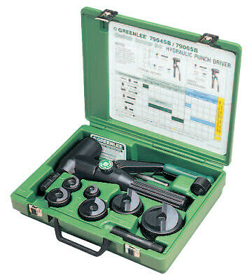 JUEGO DE SACABOCADOS HIDRÁULICOS DE 1/2" A 2" (7906SB) GREENLEE