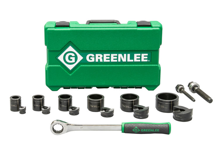 [7238SB] JUEGO DE SACABOCADOS MANUALES DE 1/2" A 2" (7238SB) GREENLEE