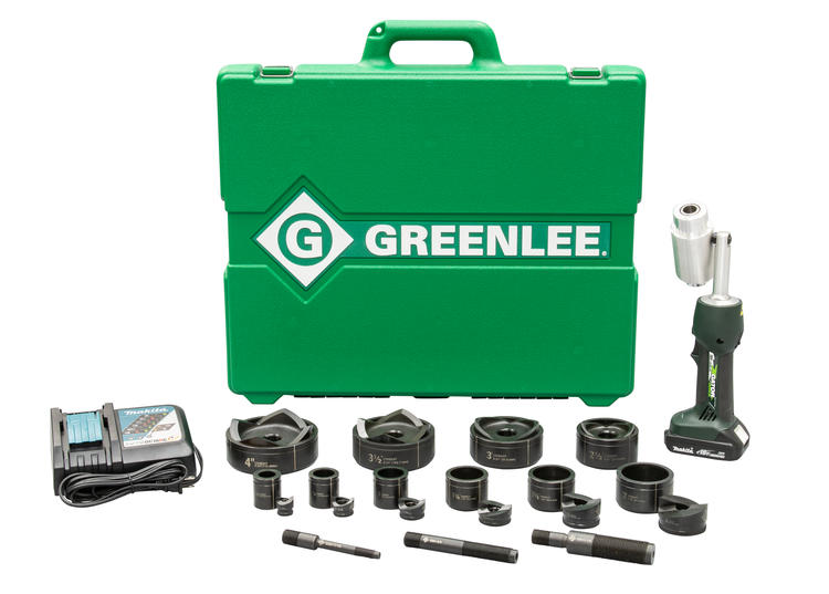 JUEGO DE SACABOCADOS HIDRAULICO DE 1/2" A 4" (LS50L11B4) GREENLEE