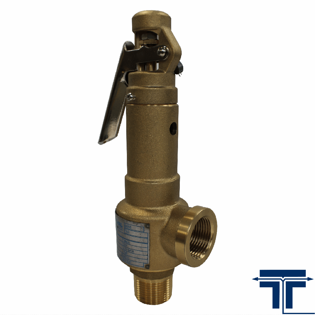 [PT006057] VÁLVULA SEGURIDAD VAPOR VSGR 1-1/2"x2" H.DUCTIL 125PSI PT006057 TECVAL