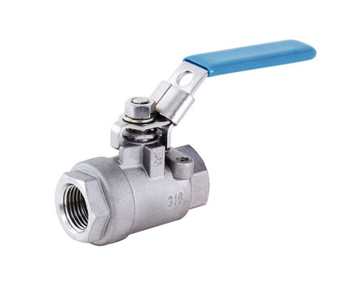 [IT-207] VÁLVULA DE BOLA ACERO INOXIDABLE ROSCADA  1" 3000PSI 2PC IT-207 INOXTEK