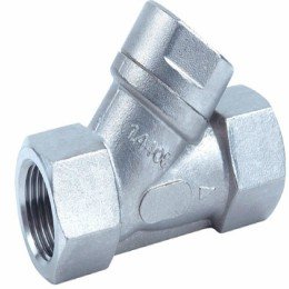 [IT-407] VÁLVULA CHEQUE PISTON  ACERO INOXIDABLE 1/2" TIPO"Y" 580PSI IT-407 INOXTEK