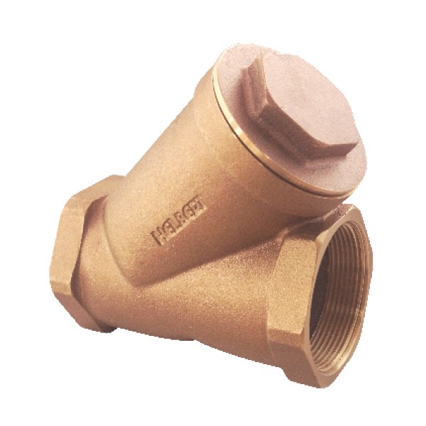 VALVULA CHEQUE BOLA 3" ROSCADA AANN 150PSI BRONCE HICB075
