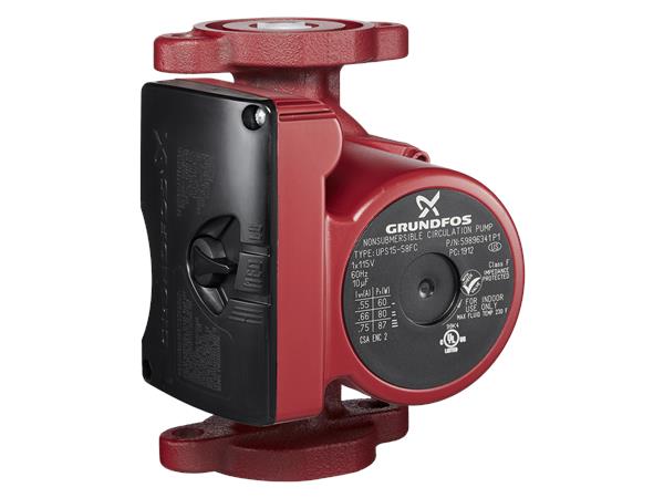 BOMBA DE RECIRCULACIÓN UPS15-58FC 87W/115V 1F 1" BRIDA GRUNDFOS