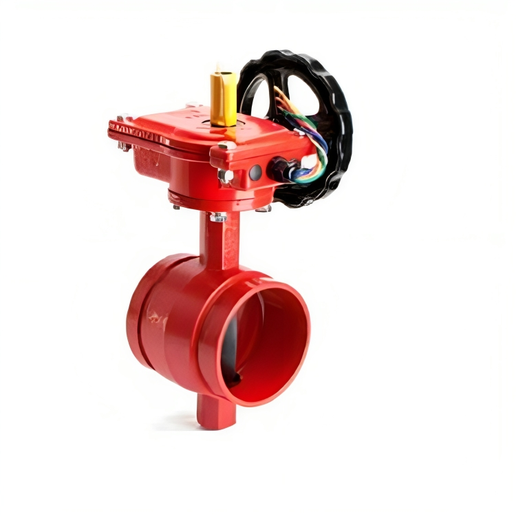 VÁLVULA MARIPOSA RANURADA 2 1/2" UL/FM 300PSI F/DUCTIL+EPDM TF-BFV-G- VALVESEAL