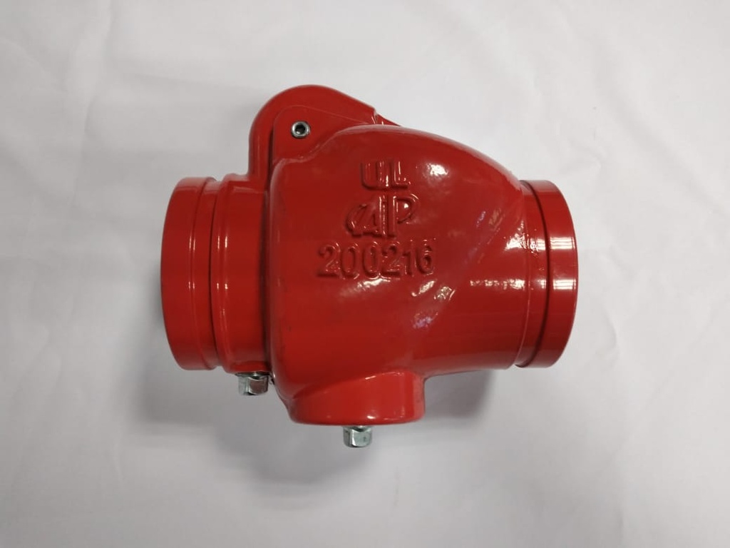VÁLVULA CHEQUE RETENCION CLAPETA RAN 3" UL/FM 350PSI F.DUC TF-SCV-UL VALVESEAL