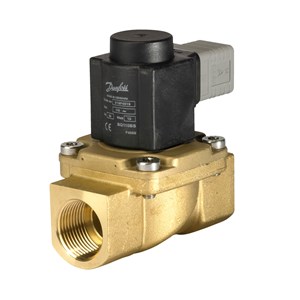 VÁLVULA SOLENOIDE 1" NC SERVO-OPER P/VAP EV225B  DANFOSS