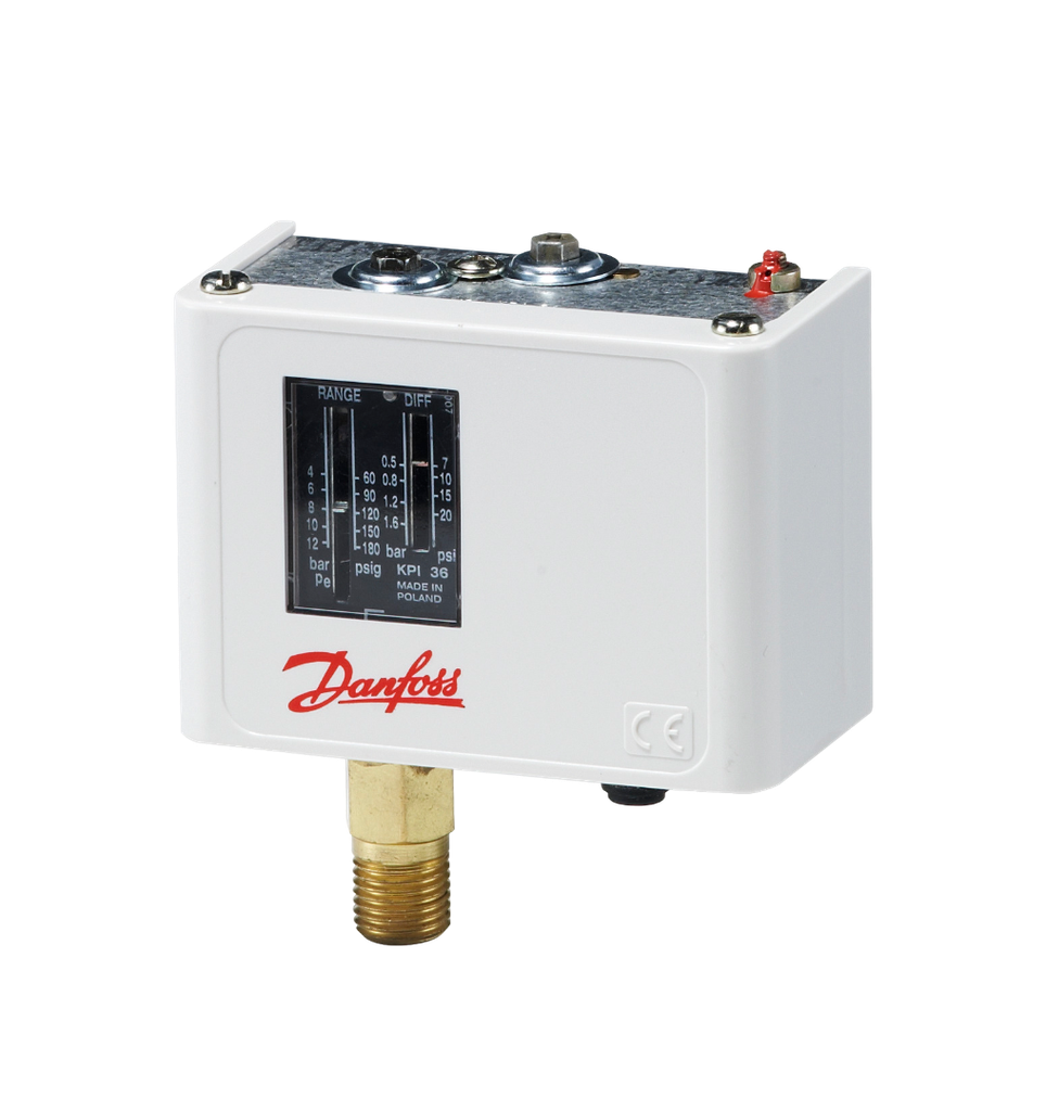 [KPI35] PRESOSTATO KPI 2-8 BARES 060-121766 DIFERENCIAL 0.4/1.5 BARES DANFOSS