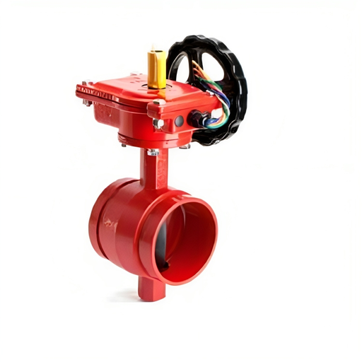 [TF-BFV-G-UL-G 2 1/2"] VÁLVULA MARIPOSA RANURADA 2 1/2" UL/FM 300PSI F/DUCTIL+EPDM TF-BFV-G- VALVESEAL