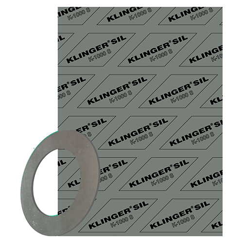 [KLINGERSIL K-1000S] EMPAQUE  EN PLANCHA2.0x1.5m KLINGERSIL K-1000S PR 3.0mm c/alam KLINGER