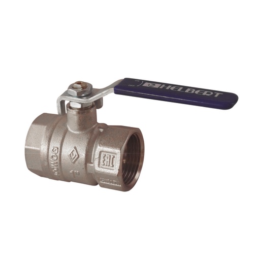 VAL. BOLA BUGATTI BRONCE CROMADO NPT 300PSI 2" (TABU050)