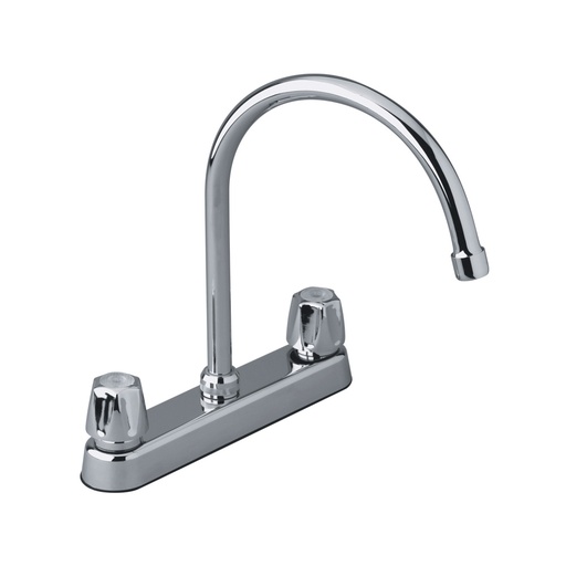 [E417.05/71 CR] E417.05/71 CR JUEGO DE 8" PARA COCINA CAPRI CROMADO 