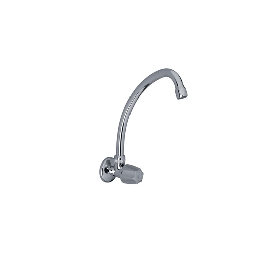 [E420.03/71 CR] E420.03/71 CR LLAVE DE PARED PICO ALTO PLUS P/COCINA CAPRI