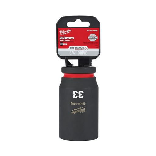 [49-66-6408] COPA LARGA DE IMPACTO MANDO 3/4" DE 33 MM (49-66-6408) MILWAUKEE
