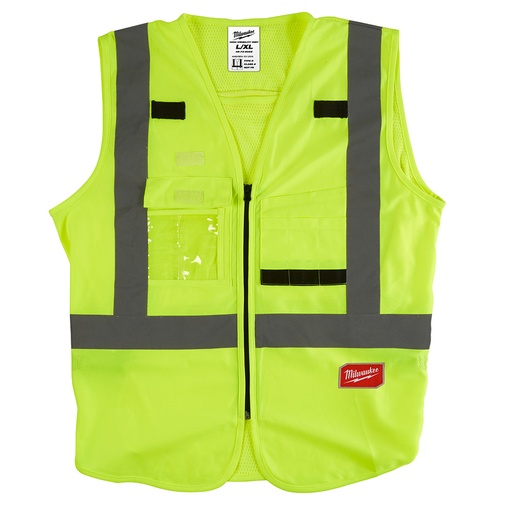 [48-73-5022] CHALECO DE SEGURIDAD DE ALTA VISIBILIDAD CLASE 2 TALLA "L/XL" (48-73-5022) MILWAUKEE