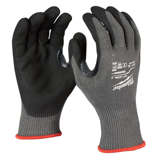 [48-22-8953] GUANTES DE NITRILO NIVEL DE CORTE 5 TALLA XL (48-22-8953) MILWAUKEE