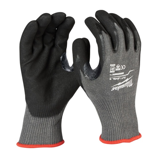 [48-22-8952] GUANTES DE NITRILO NIVEL DE CORTE 5 TALLA L (48-22-8952) MILWAUKEE