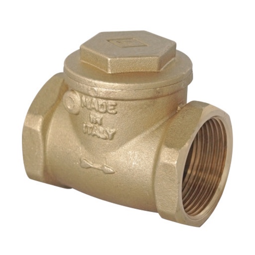 VÁLVULA CHEQUE CLAPETA 1/2" NPT BUGATTI (copia)