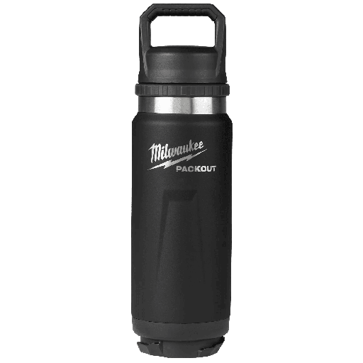 [48-22-8396B] BOTELLA TERMICA PACKOUT™ 24 OZ NEGRA (48-22-8396B) MILWAUKEE