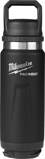 [48-22-8396B] BOTELLA TERMICA PACKOUT™ 24 OZ NEGRA (48-22-8396B) MILWAUKEE