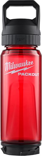 [48-22-8371R] BOTELLA ROJA PACKOUT C/ TAPA 25OZ 48-22-8371R