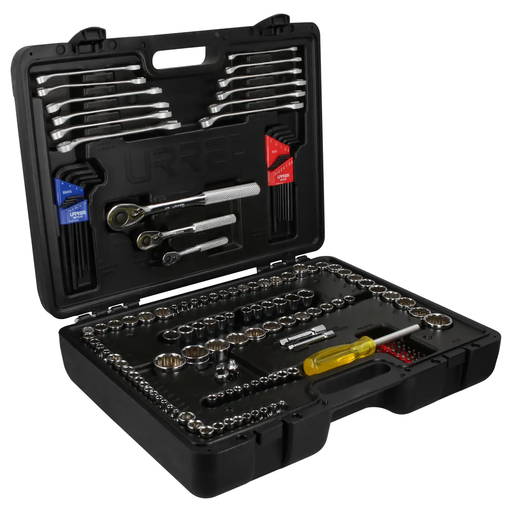 [JCB03] JGO. COPAS Y ACCESORIOS DE 1/4" 3/8" 1/2", 170 PZS (JCB03) URREA