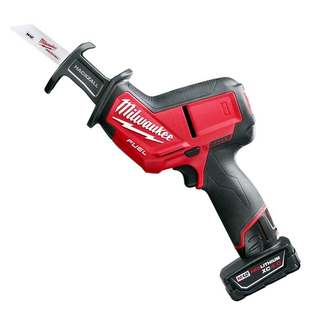 SIERRA SABLE M12 SIN CARBONES FUEL INALÁMBRICA 12V CON BATERÍA 4 AMP ...