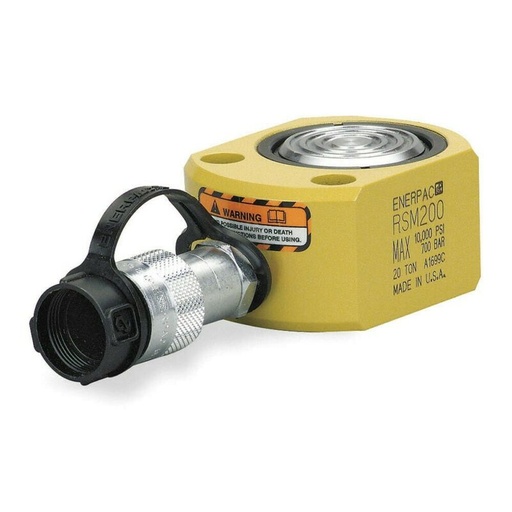 [RSM-200] CILINDRO HIDRÁULICO DE BAJA ALTURA DE 20 T / 0.44&quot; DE CARRERA (RSM-200) ENERPAC