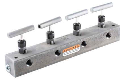[AM-41] DISTRIBUIDOR CON VÁLVULAS DE 4 SALIDAS (AM-41)  ENERPAC