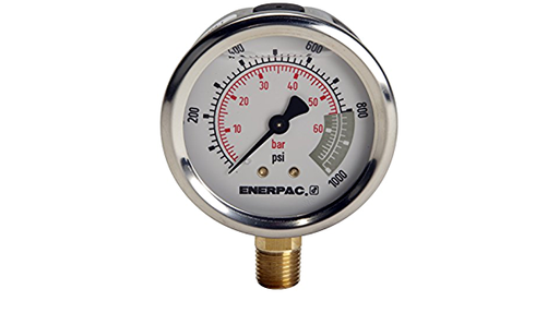 [G-4040-L] MANÓMETRO CON CLICERINA DE 4&quot;, 0-15000 PSI (G-4040-L) ENERPAC